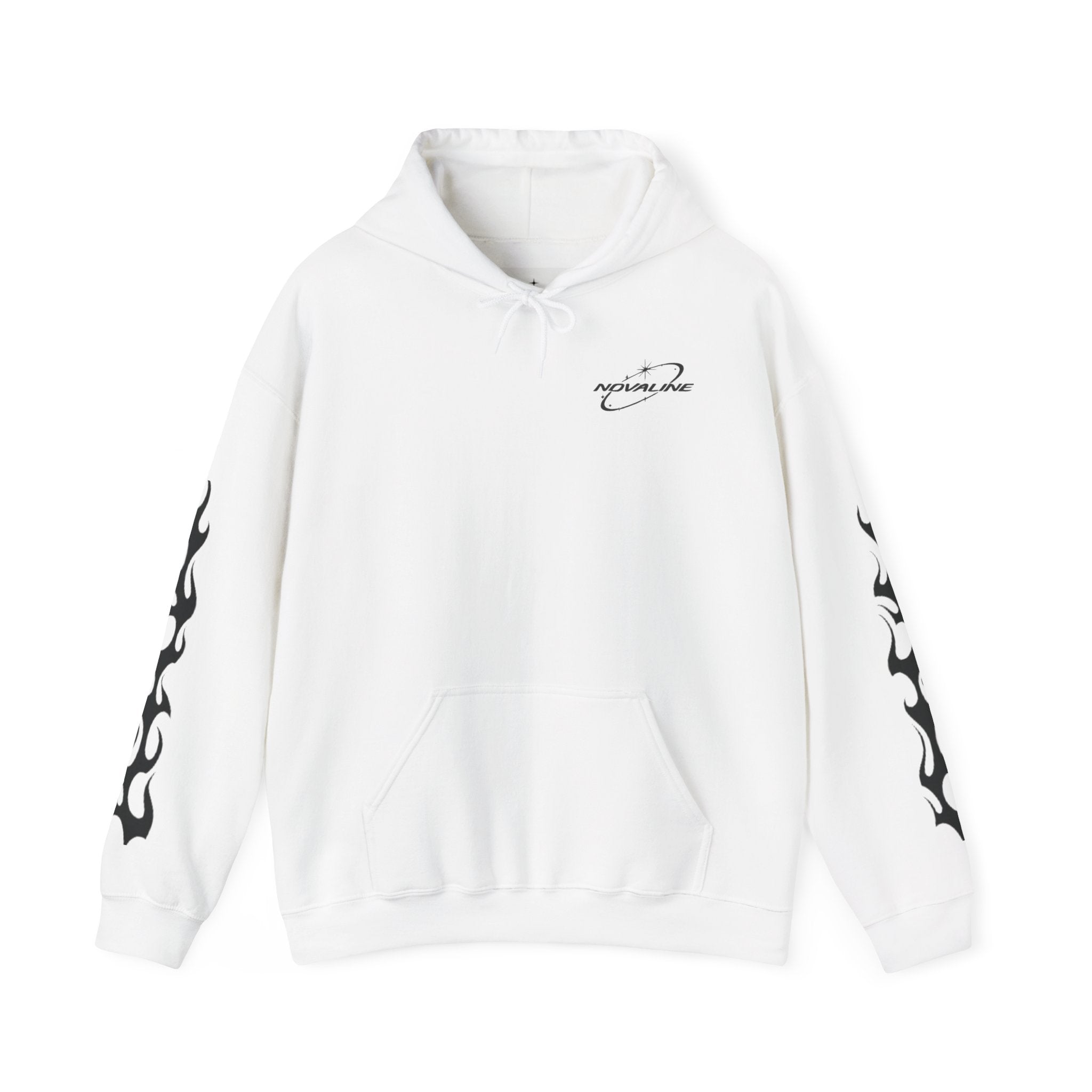 NovaLine (White/Black) V1 Hoodie