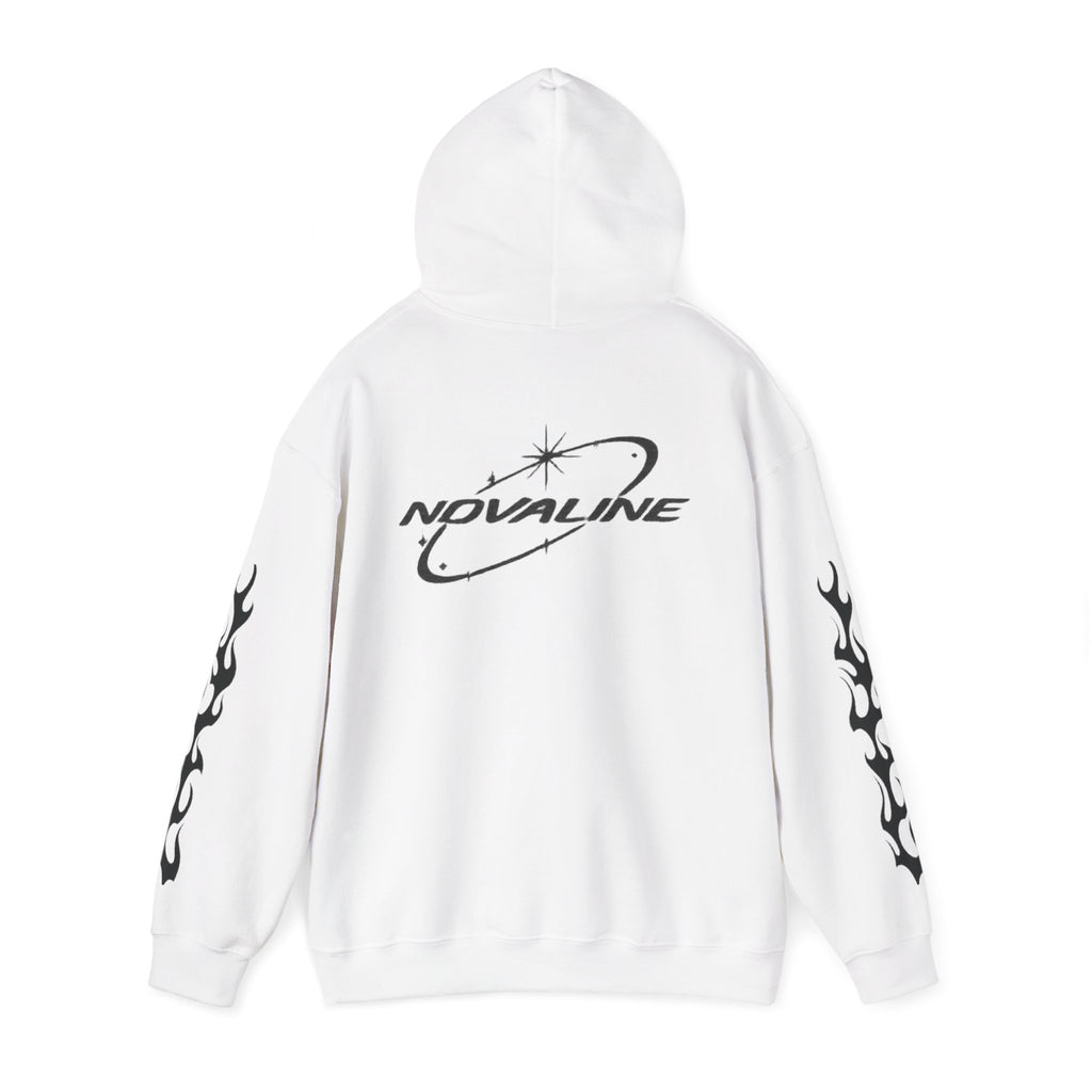 NovaLine (White/Black) V1 Hoodie