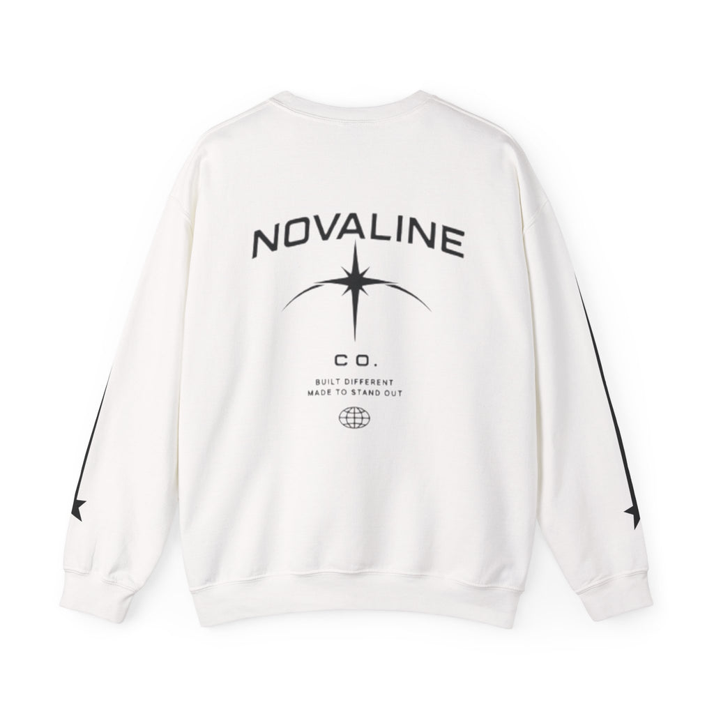 NovaLine (White/Black) V1 Crew Neck