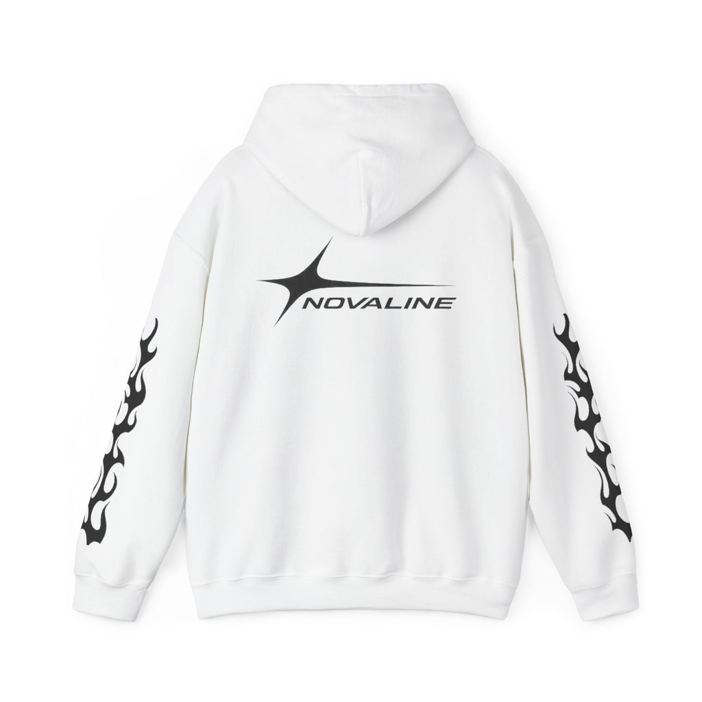 NovaLine (White/Black) V2 Hoodie